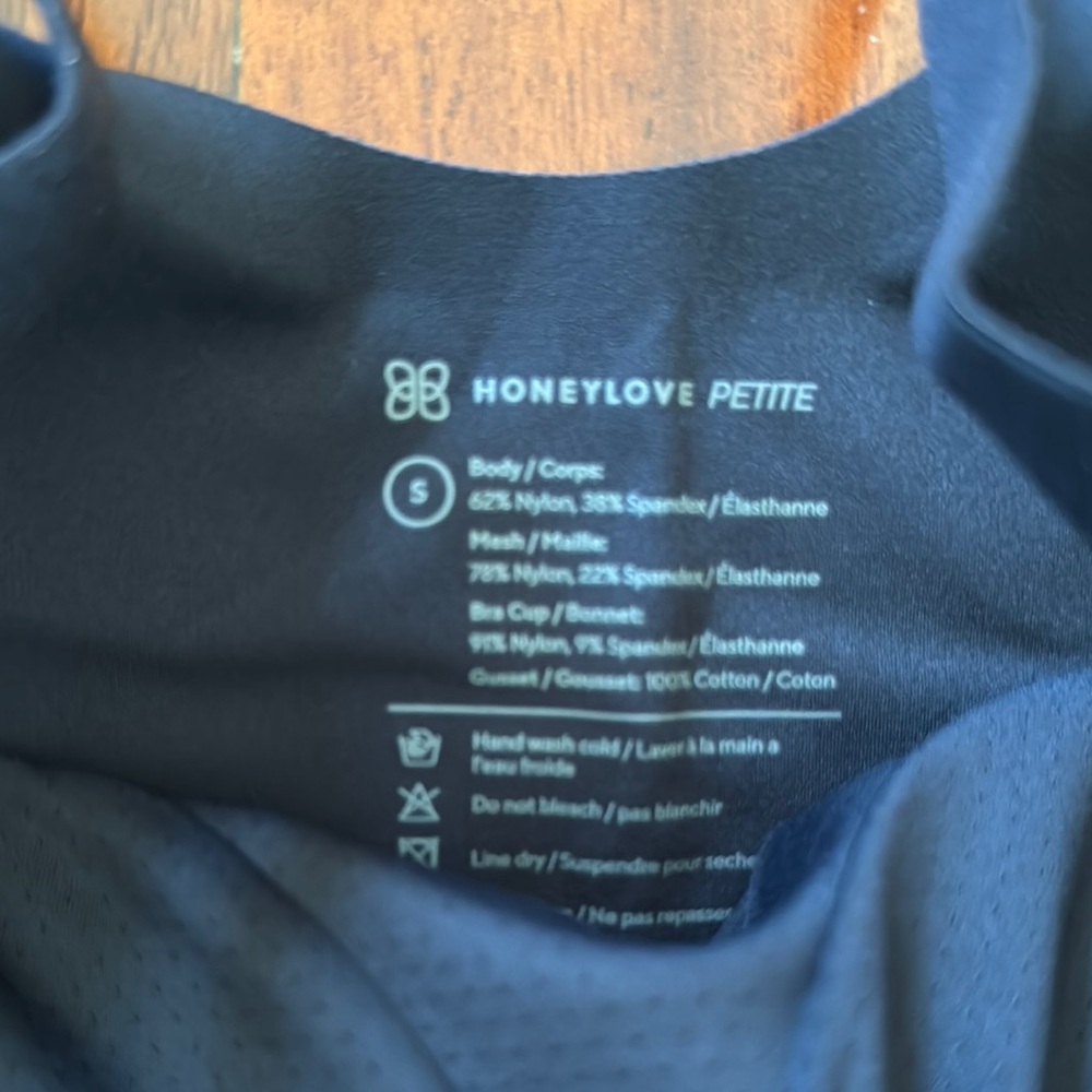 Honeylove Cami Black Shapewear Bodysuit with Adjustable Straps **NWT** - Picture 5 of 5